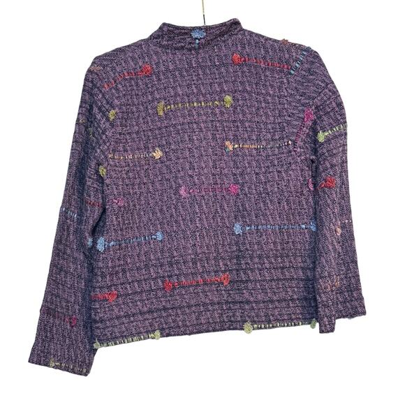 Kathy Edelman Hand Woven Fiber Jacket Small/Medium (approx) - Picture 2 of 9